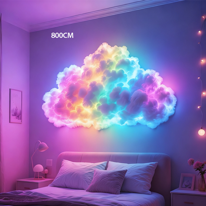 ⏳Begrenset tidsbegrenset 48 % rabatt⏰DIY USB-drevet tordensky LED-lysdekorasjon🌈☁️