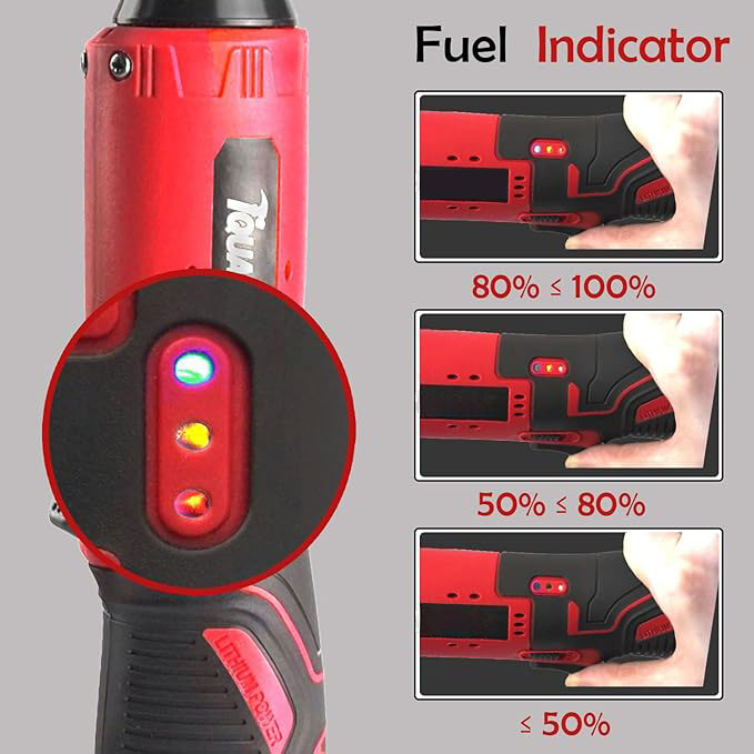 Black Friday-salg Batteridrevet elektrisk skrallenøkkelsett