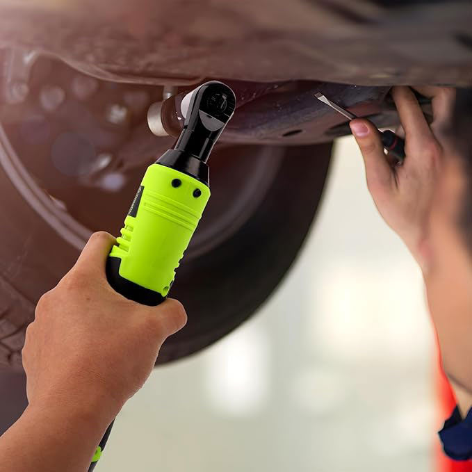 Black Friday-salg Batteridrevet elektrisk skrallenøkkelsett