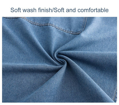 🏆Julekampanje med 50 % rabatt🎁✨Jour-forkle for voksne – frontlomme, perfekt til daglig bruk