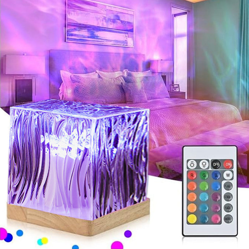 ✨Dynamisk vannbølgende LED-omgivelseslys