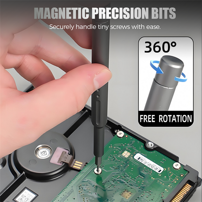 🛠️ 49-i-1 Profesjonell Skrutrekkerett: Overvinn 99% av skruene over hele verden! 🚀 Din all-i-én løsning for elektronikk, husholdningsapparater og DIY-prosjekter. 🎄 JULEDISKONTO 50% AV – Begrenset tilbud! – Magnetisk | Motsklipp | Bærbar