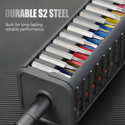 🛠️ 49-i-1 Profesjonell Skrutrekkerett: Overvinn 99% av skruene over hele verden! 🚀 Din all-i-én løsning for elektronikk, husholdningsapparater og DIY-prosjekter. 🎄 JULEDISKONTO 50% AV – Begrenset tilbud! – Magnetisk | Motsklipp | Bærbar