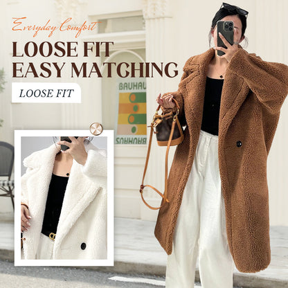 ⏳Begrenset tidsbegrenset 50 % rabatt⏰Varm og avslappet damejakke🐻‍❄️🧥