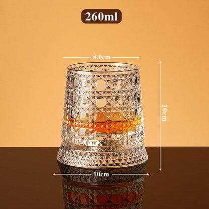 🥛💎Nyttårstilbud 48 % rabatt! ✨🔥 360° roterende whiskyglass