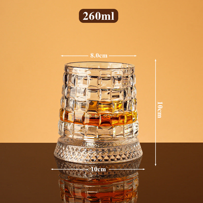 🥛💎Nyttårstilbud 48 % rabatt! ✨🔥 360° roterende whiskyglass