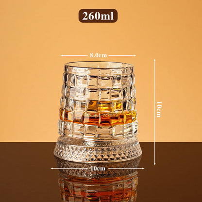 🥛💎Nyttårstilbud 48 % rabatt! ✨🔥 360° roterende whiskyglass
