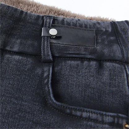 👖 48 % RABATT! ✨ VARME SKINNY-JEANS – Høy midje og stretchmateriale, optimal komfort for vinteren, trendy stil for hverdagen og utelivet ❄️💃