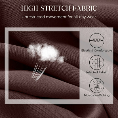 ✨Damesett med lange ermer og bukser i pluss-størrelse, 2-delt