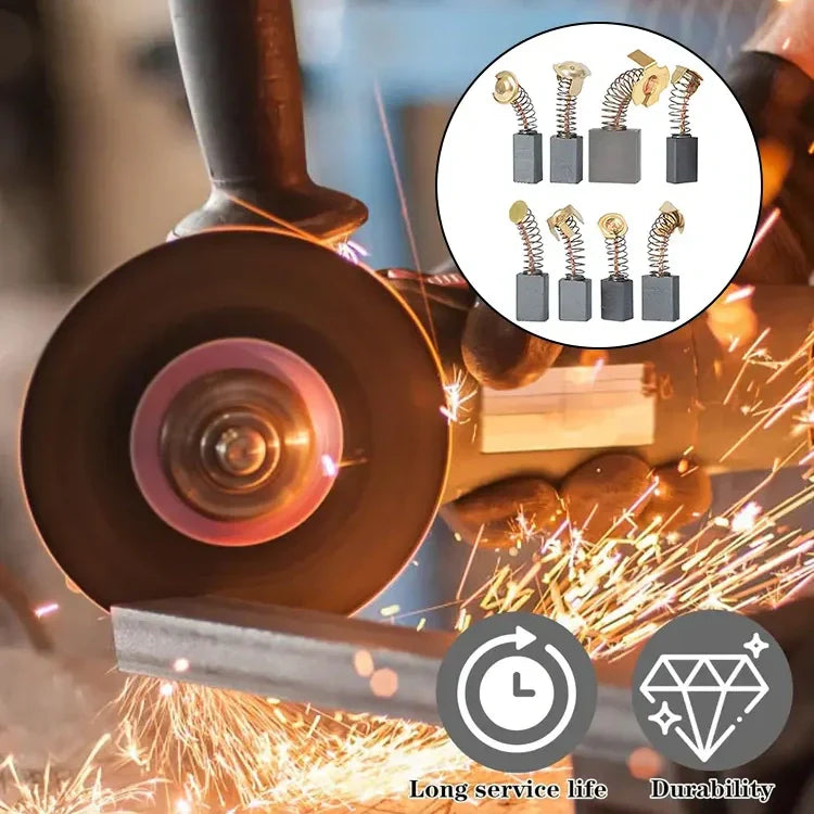 Kullbørstesett for elektroverktøy