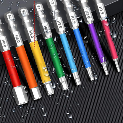 Magnetisk sklisikker skrutrekkerbitsett