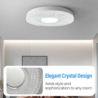 🎄 Eksklusivt juletilbud 50 % rabatt | 💡LED-taklampe med krystaller✨