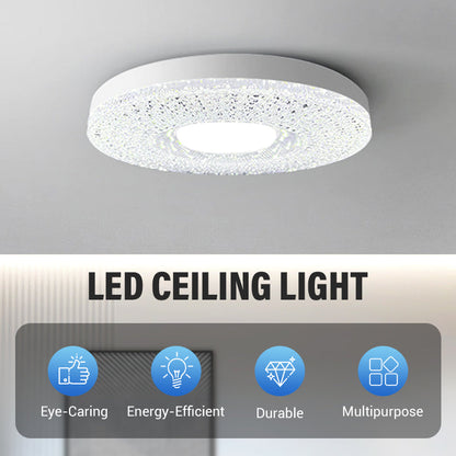 🎄 Eksklusivt juletilbud 50 % rabatt | 💡LED-taklampe med krystaller✨