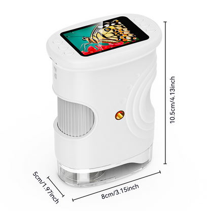 🔥Salgstilbud – Håndholdt lommemikroskop for barn – Barnets beste lærer (gratis frakt)