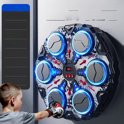 🥊 50 % rabatt i dag ✨ Interaktiv, smart musikkboksemaskin — Bluetooth og 3 hastighetsinnstillinger 🎵