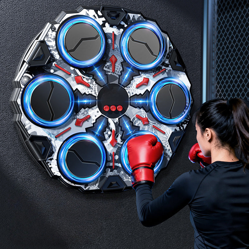 🥊 50 % rabatt i dag ✨ Interaktiv, smart musikkboksemaskin — Bluetooth og 3 hastighetsinnstillinger 🎵