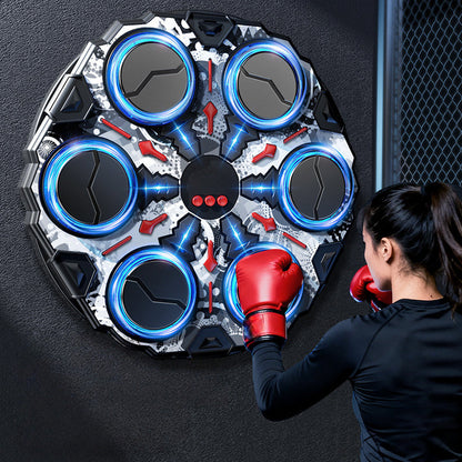 🥊 50 % rabatt i dag ✨ Interaktiv, smart musikkboksemaskin — Bluetooth og 3 hastighetsinnstillinger 🎵
