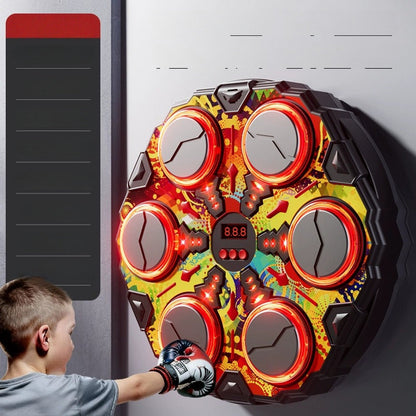 🥊 50 % rabatt i dag ✨ Interaktiv, smart musikkboksemaskin — Bluetooth og 3 hastighetsinnstillinger 🎵
