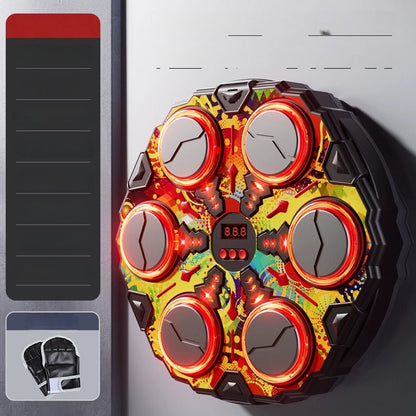 🥊 50 % rabatt i dag ✨ Interaktiv, smart musikkboksemaskin — Bluetooth og 3 hastighetsinnstillinger 🎵