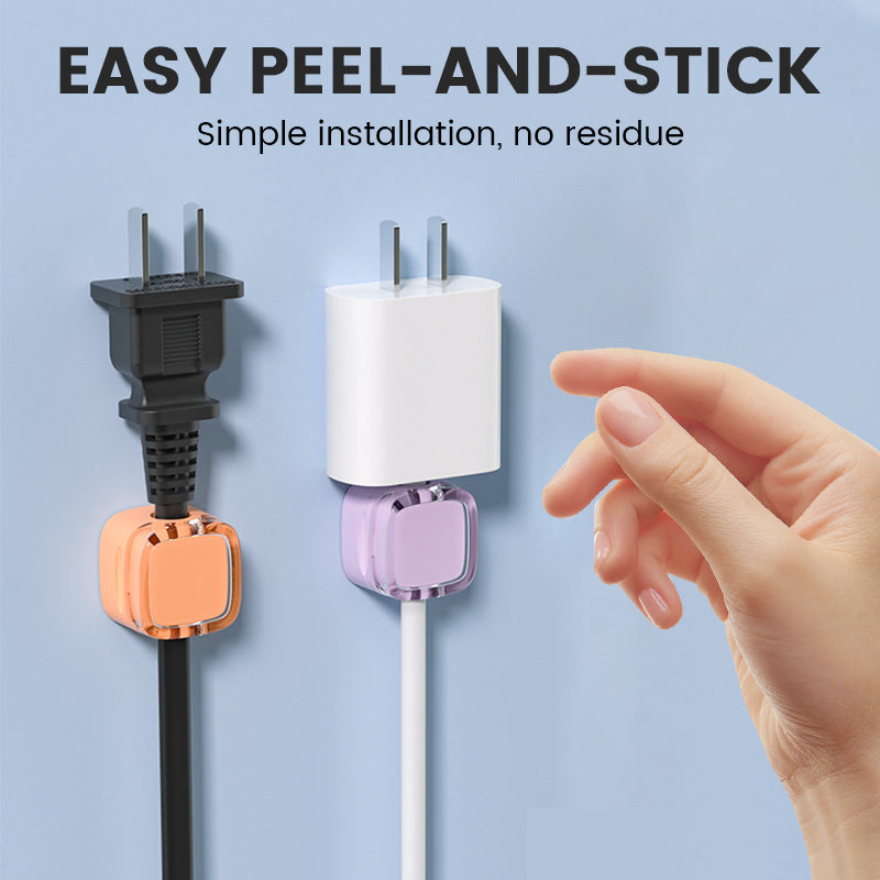 6 stk. bærbare magnetiske kabelklips