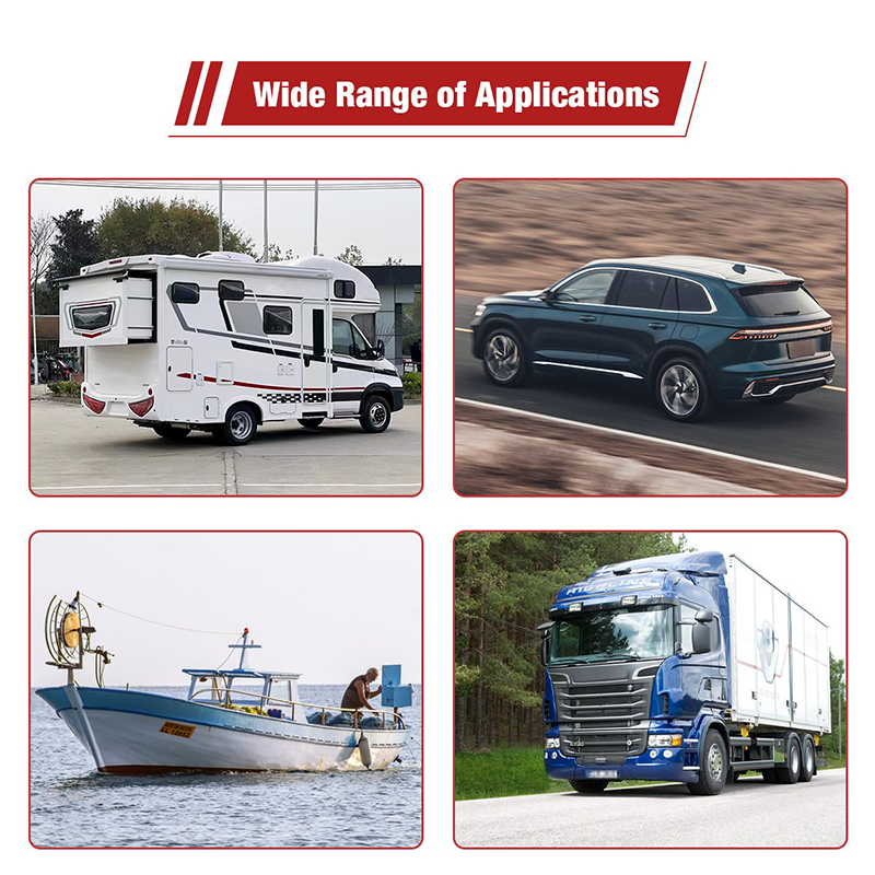 Fjernstyrt batterifrakoblingsbrytersett for bil