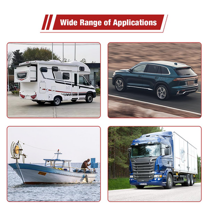 Fjernstyrt batterifrakoblingsbrytersett for bil