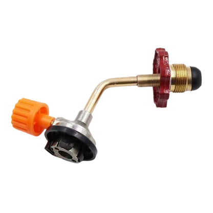 Adapter for utendørs gassbeholderpåfylling