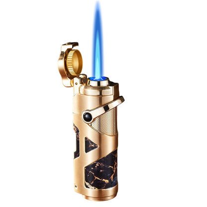 🎄Juletilbud ALLTID 48 % RABATT!🌬️Vindtett multifunksjonell sigarettenner: Innebygd drill + spyd - Slitesterkt metallhus!