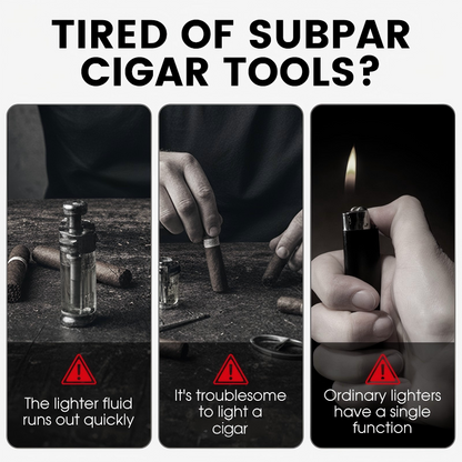 🎄Juletilbud ALLTID 48 % RABATT!🌬️Vindtett multifunksjonell sigarettenner: Innebygd drill + spyd - Slitesterkt metallhus!