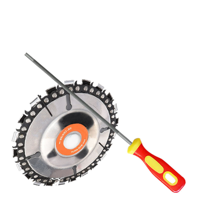🎄Juletilbud ALLTID 50 % RABATT!🔪 Profesjonell motorsagfil: Stål av høy kvalitet + Flere størrelser – Rask sliping!