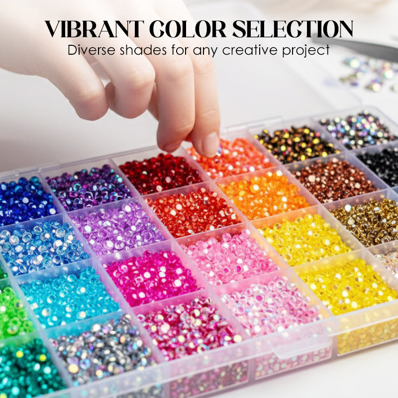 Flatback Crystal Bedazzling Rhinestones for håndverk