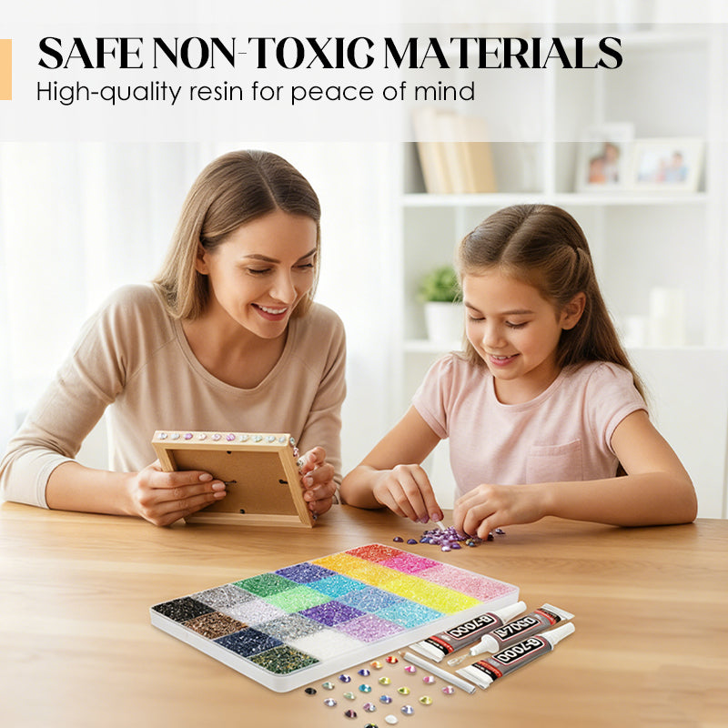 Flatback Crystal Bedazzling Rhinestones for håndverk