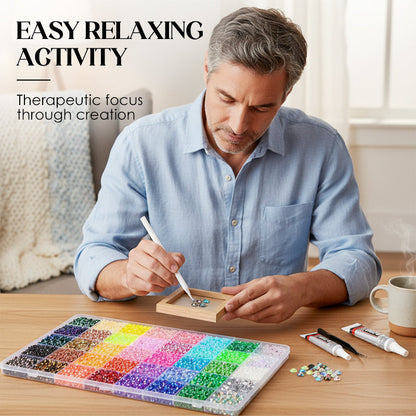 Flatback Crystal Bedazzling Rhinestones for håndverk