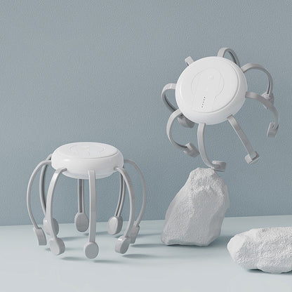 Intelligent Octopus Head Massager🐙 50 % RABATT NÅ! 💆‍♂️ Intelligent Octopus Head Massager – Avslappende knading, flere moduser og bærbar design 🔋