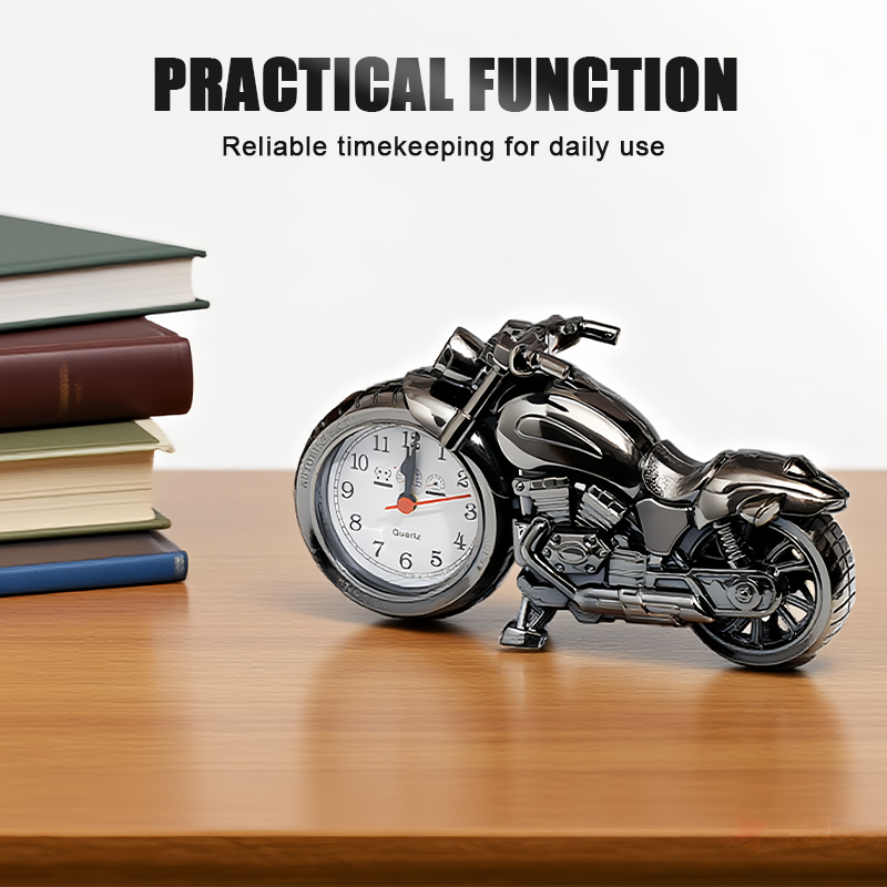 Kreativ motorsykkelvekkerklokke