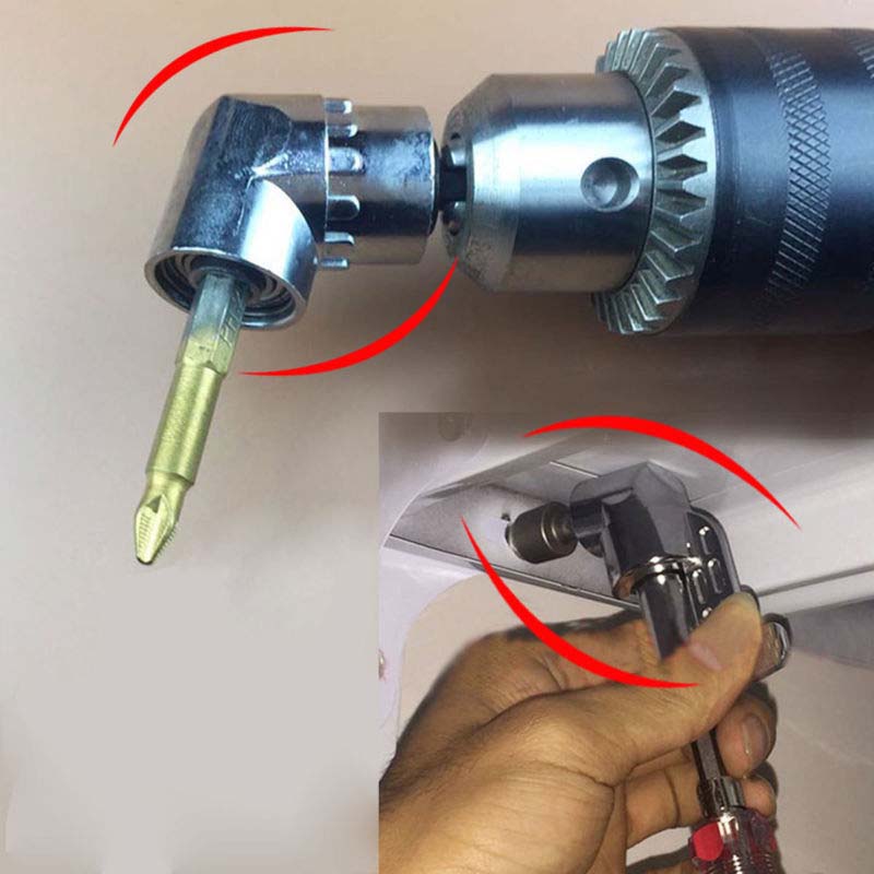 105 graders rettvinklet boradaptersett