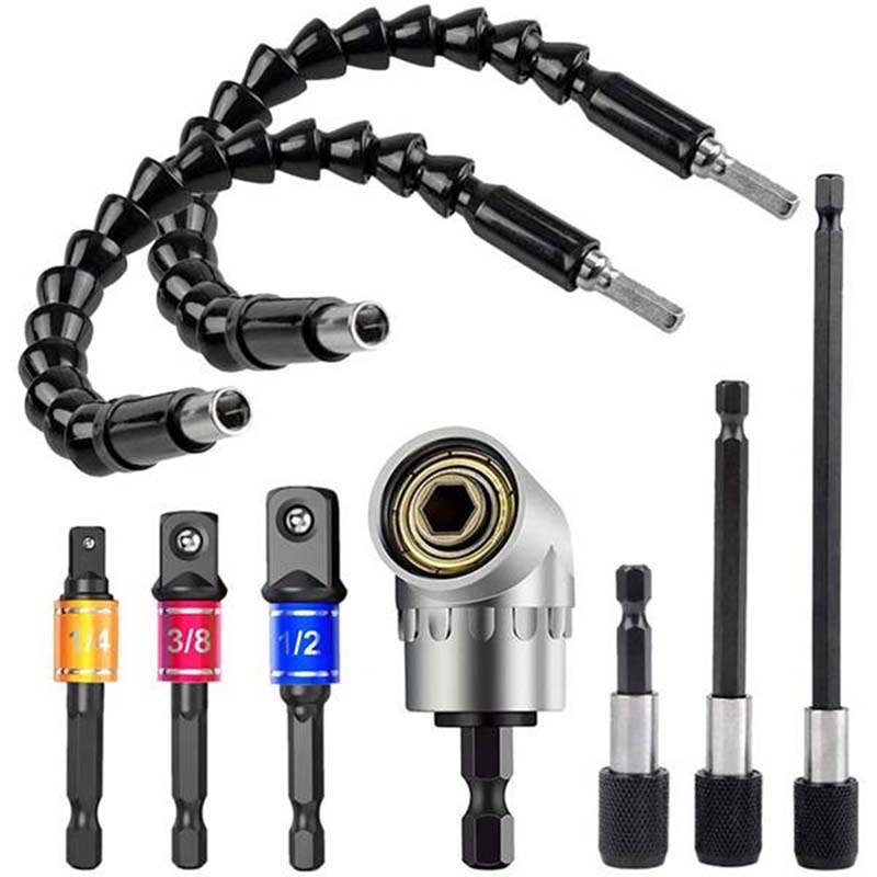 105 graders rettvinklet boradaptersett