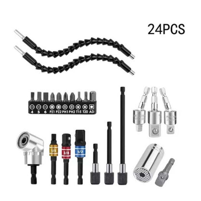 105 graders rettvinklet boradaptersett