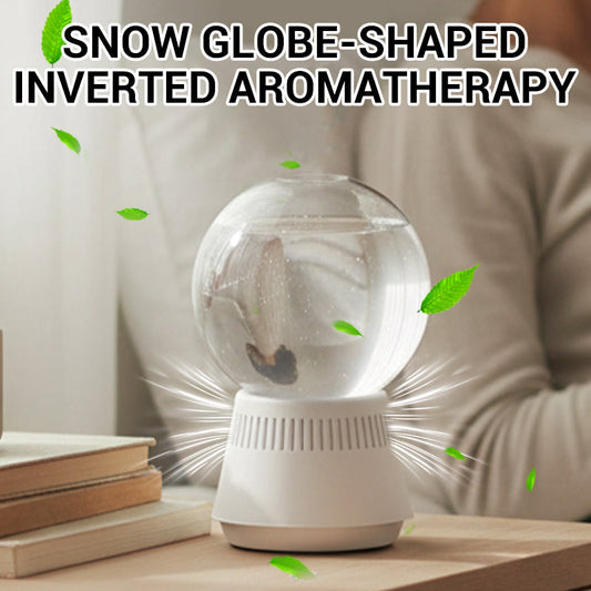 Snøkuleformet invertert aromaterapi