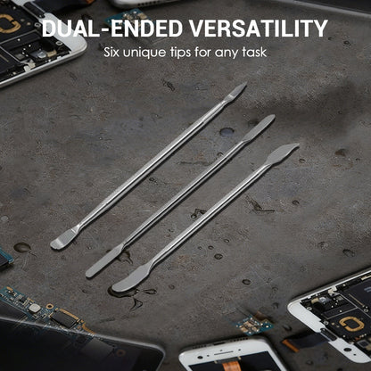 3-i-1 elektronikkåpningsverktøy og brekkjernsett