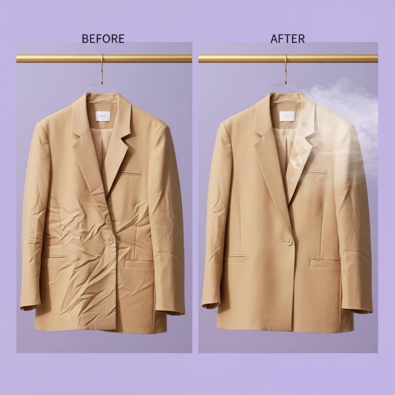 Bærbar håndholdt klesdamper