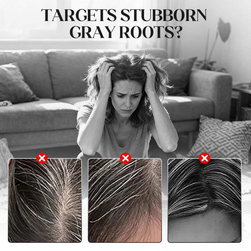 Kun i dag：KJØP 1 FÅ 1 GRATIS🔥Øyeblikkelig hårfargingskam for grått hår