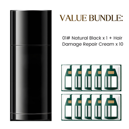 Kun i dag：KJØP 1 FÅ 1 GRATIS🔥Øyeblikkelig hårfargingskam for grått hår