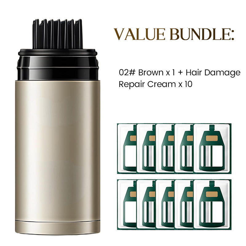 Kun i dag：KJØP 1 FÅ 1 GRATIS🔥Øyeblikkelig hårfargingskam for grått hår