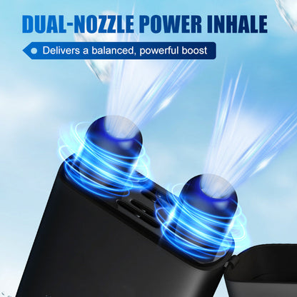 SISTE DAG - KJØP 1 FÅ 1 GRATIS💜Aromaterapi Dobbel Neseinhalatorpinne❄️ Vekker deg umiddelbart med et dypt pust og eliminerer døsighet på sekunder