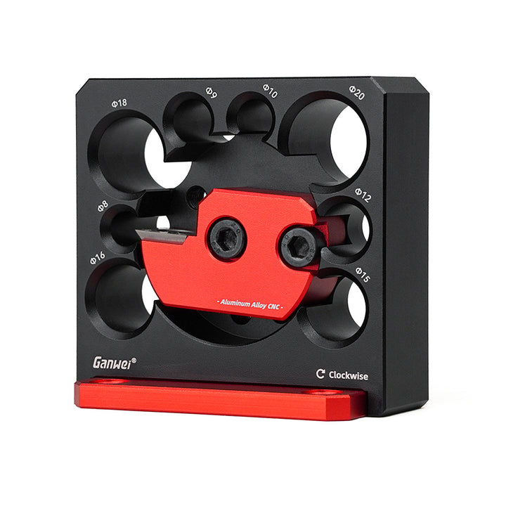 Justerbar dyvelmakerjigg