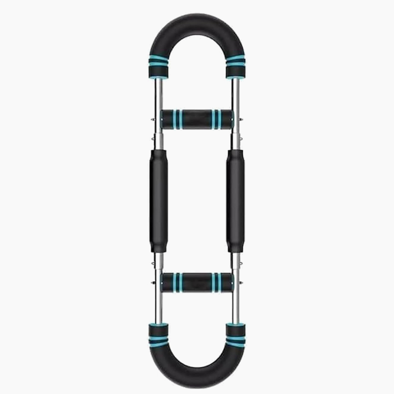 ✨🔥Justerbar vektstang for armtrenere, styrketreningsutstyr for armer og overkropp, bærbart treningsapparat for hjemmegym og fitness