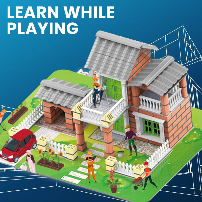 214 deler DIY simuleringsbyggesett for barn