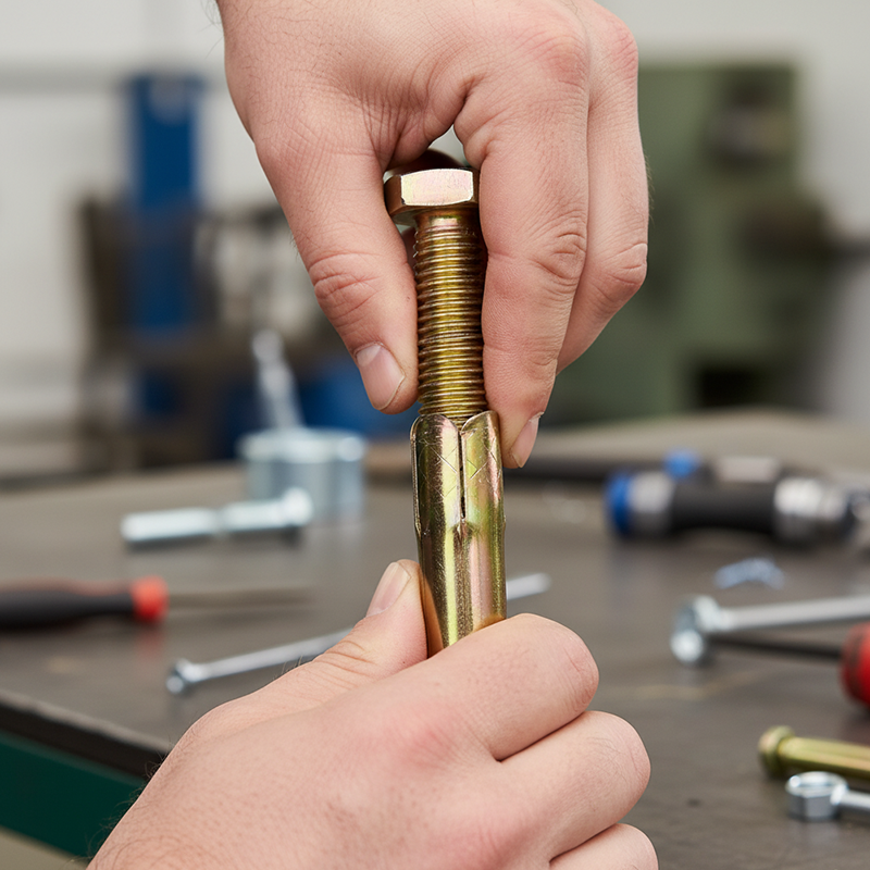 Ekspansjonsanker med hylse og sekskanthode