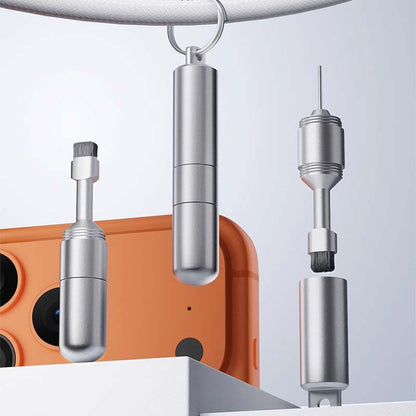 2-i-1-rengjøringsbørste for øretelefoner og SIM-utkasterpinne